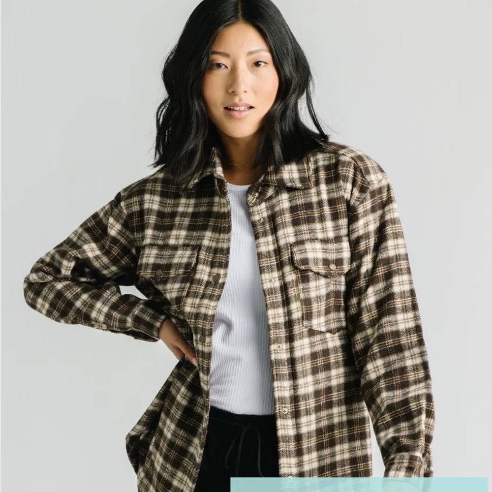 Zyia - Bark Ashley Creek Flannel